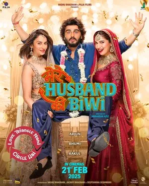 Mere Husband Ki Biwi 2025 Hindi Dubbed WEB-DL | Hindi Dubbed Movie